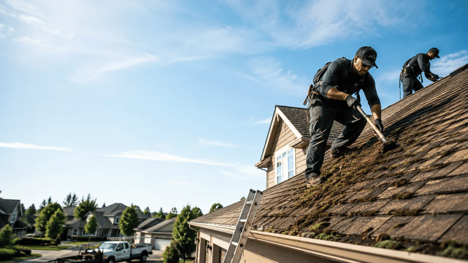 Roof Moss Removal in Genoa, WI near me